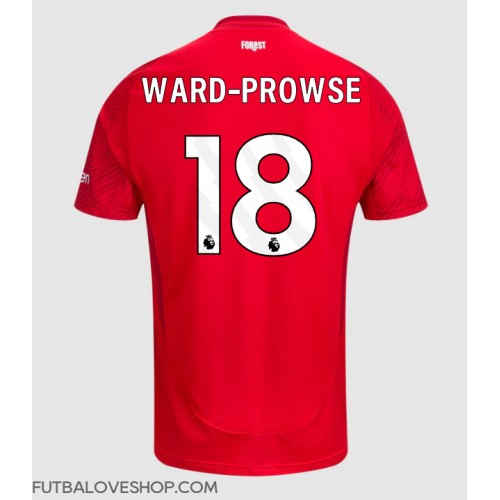 Dres Nottingham Forest James Ward-Prowse #18 Domáci 2024-25 Krátky Rukáv